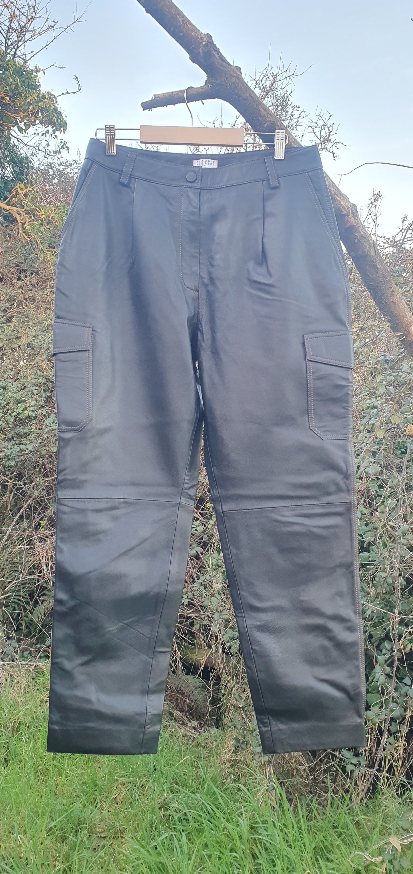 Claude Pierlot Leather Pants size 14