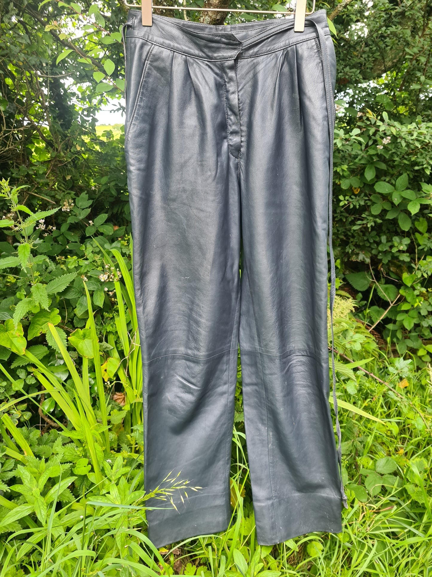 Vintage Leather Pants size 8/10