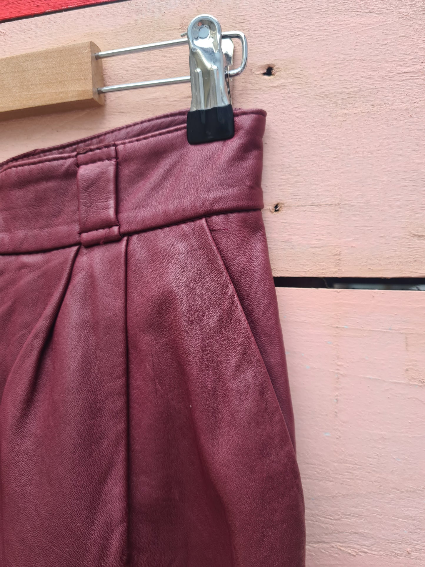 Vintage leather pants size 8/10