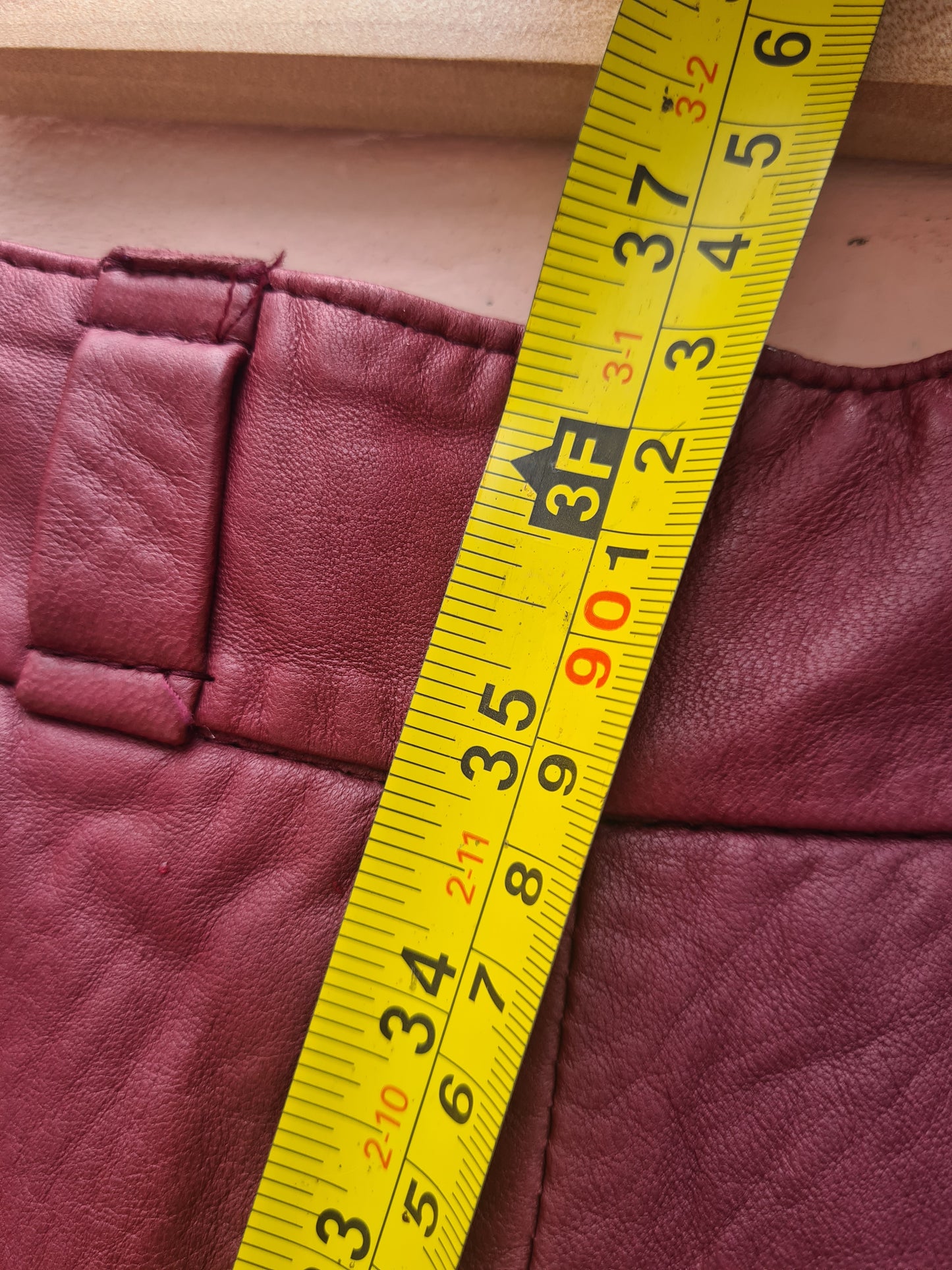 Vintage leather pants size 8/10