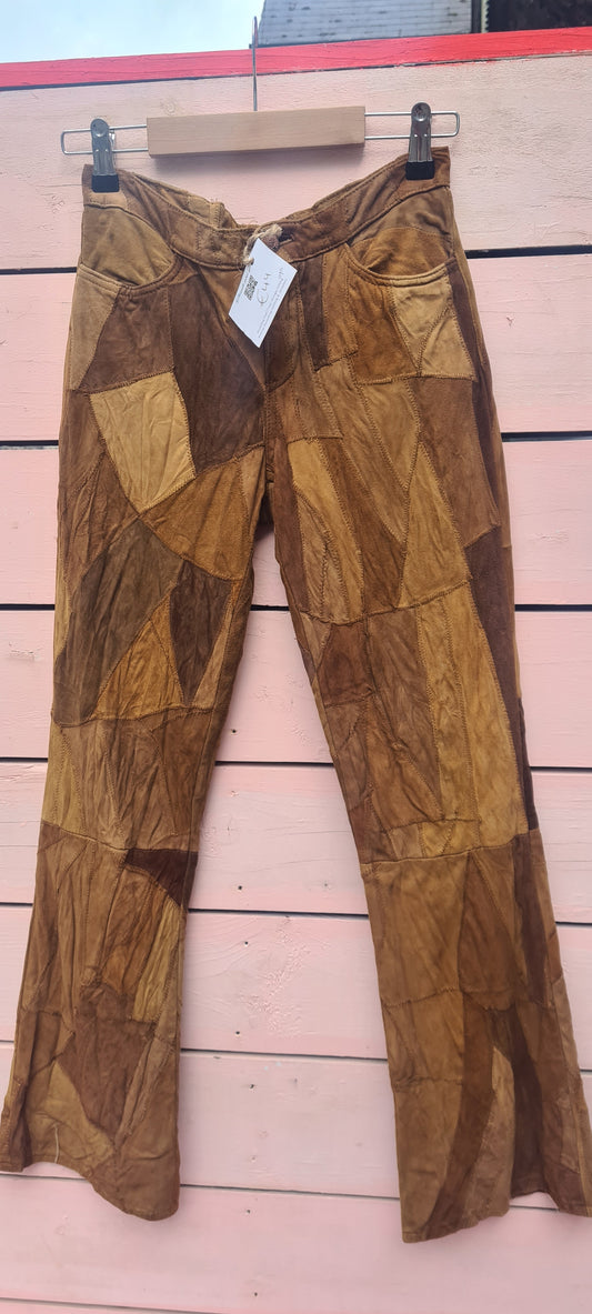 Vintage patchwork pants size 8/10