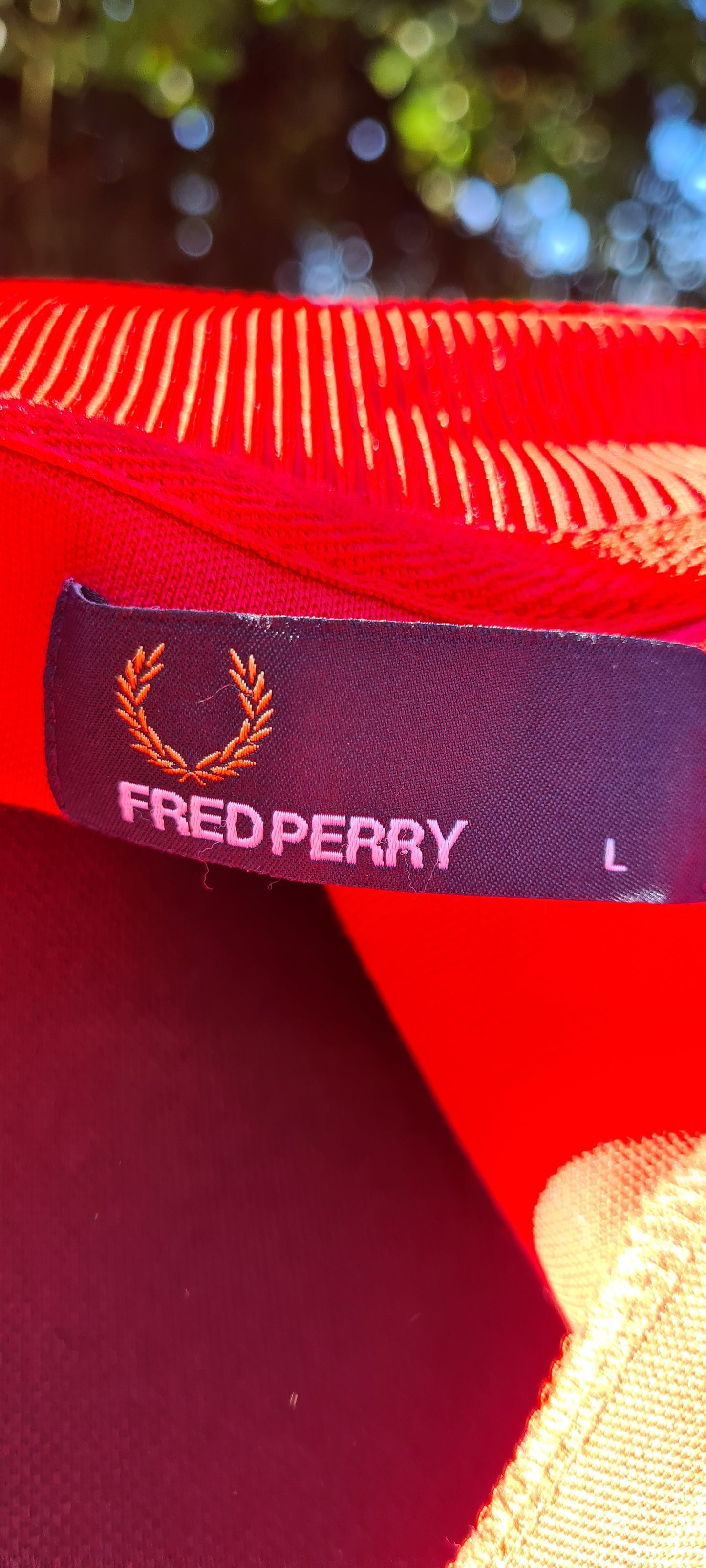 Fred Perry zip up large