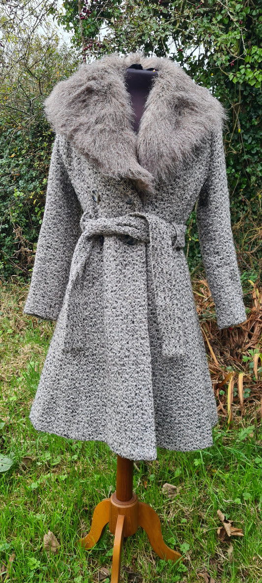 Wool coat size 10