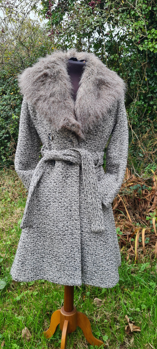 Wool coat size 10