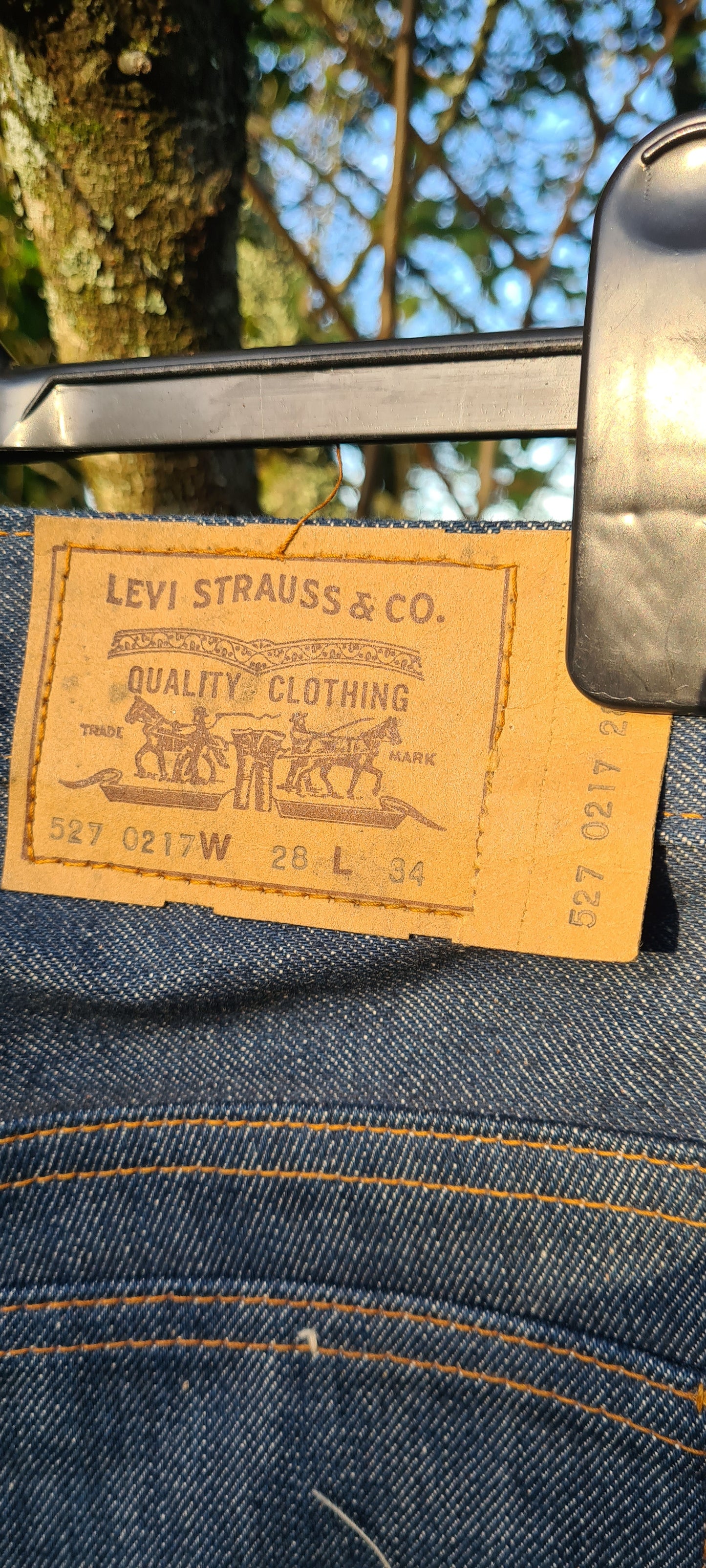 Vintage Levis W27 L34